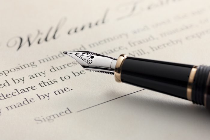 Will estate planning